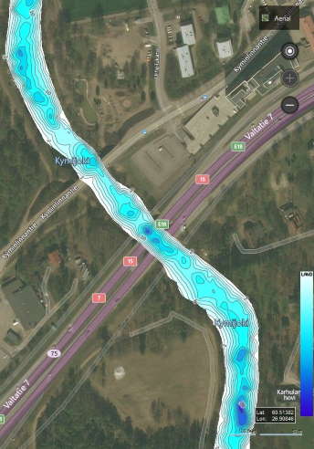 Quickly map rapidly changing bathymetry in meandering rivers